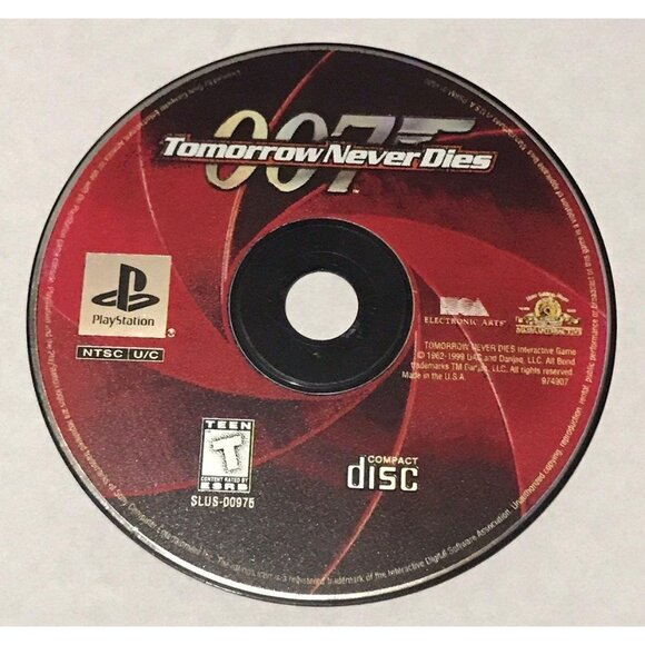 PS1 007 Tomorrow Never Dies PlayStation - Picture 1 of 1